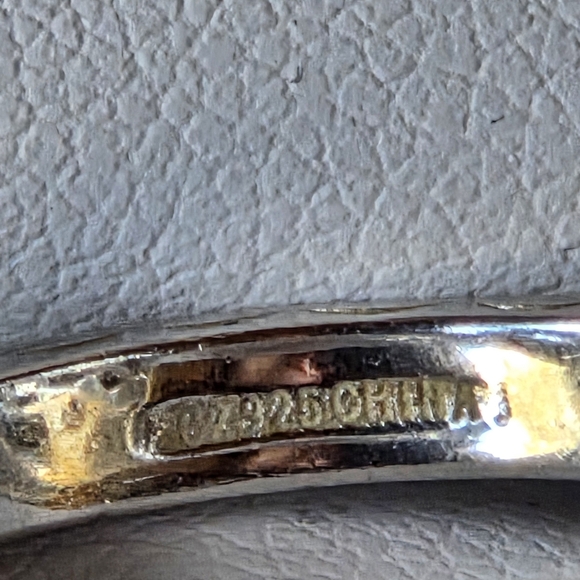 Elegant TACORI Silver Ring with Diamonique Accents - Picture 8 of 8